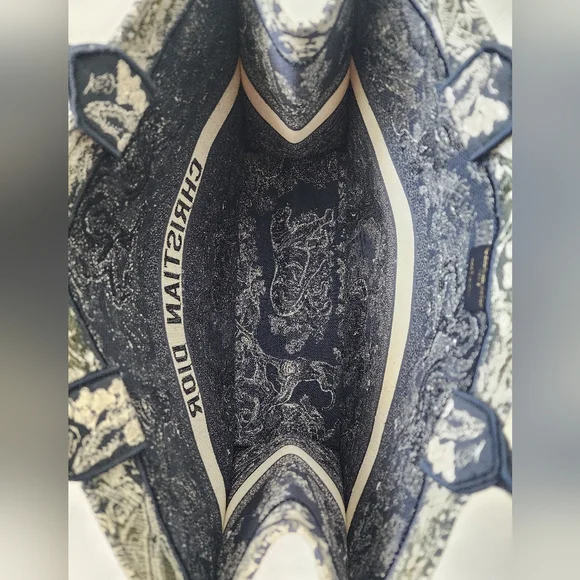 Auth Dior Book Tote Large Bag - Picture 8 of 14